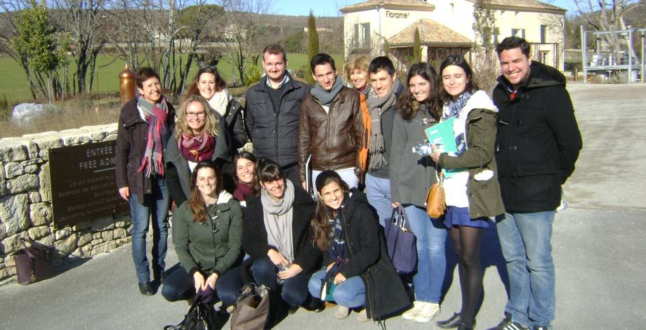 Study trip in Provence: visiting the Institut des Huiles Essentielles in Mane